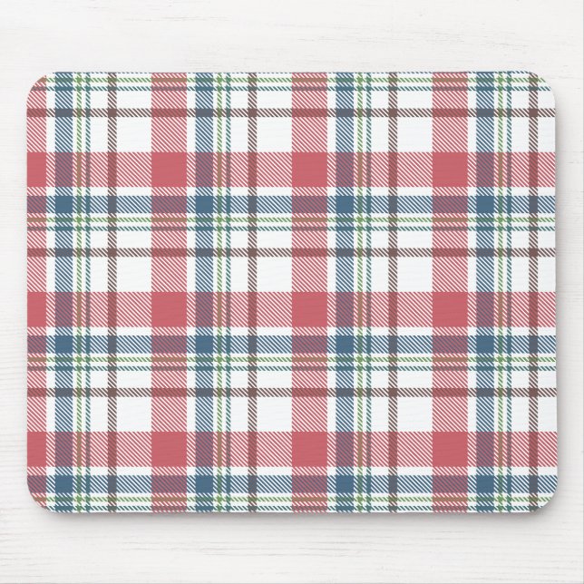 Mousepad Padrão Xadrez Clássico (Frente)