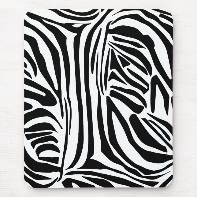 Mousepad Padrão zebra (Frente)