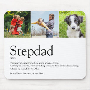 Mousepad Padrasto Definicao 3 Foto Divertida Moderna