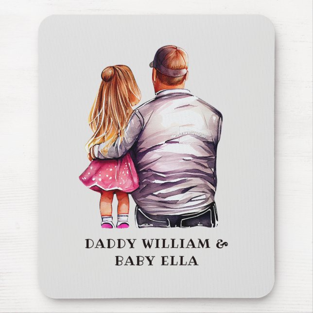 Mousepad Padre e Filha Bond (10) (Frente)