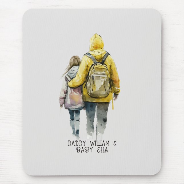 Mousepad Padre e Filha Bond (2) (Frente)