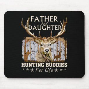 Mousepad Padre E Filha Caçando Amigos Para A Vida Divertido