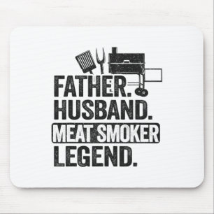 Mousepad Padre Husbynn Meat Smoker Legend Griling Pai Mea