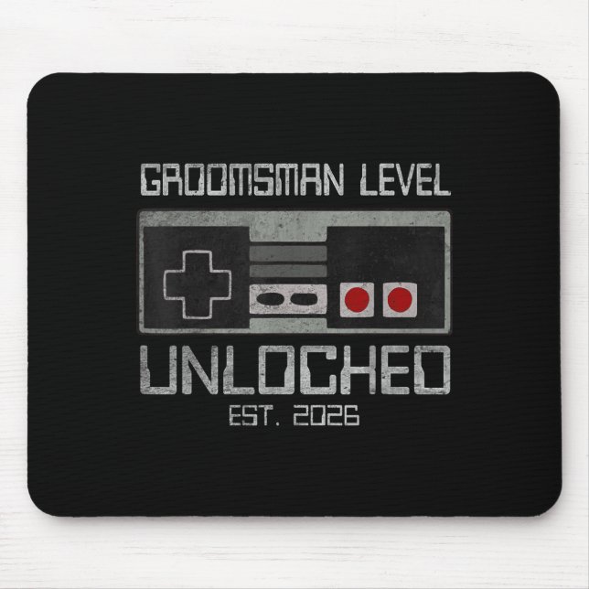 Mousepad Padrinhos Festa de Despedida de Solteiro 2026 Game (Frente)