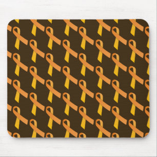 Mousepad Padrões de Título Laranja