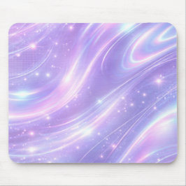 Mousepad Padrões neon roxo elétrico arte de IA 