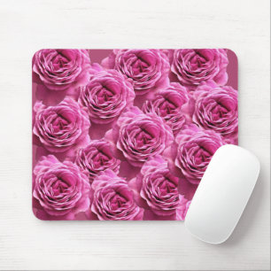 Mousepad Padrões rosas rosa