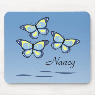 Mousepad Pads de Rato Borboleta Personalizados