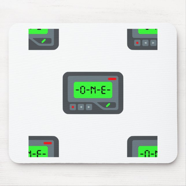 Mousepad pager emoji (Frente)