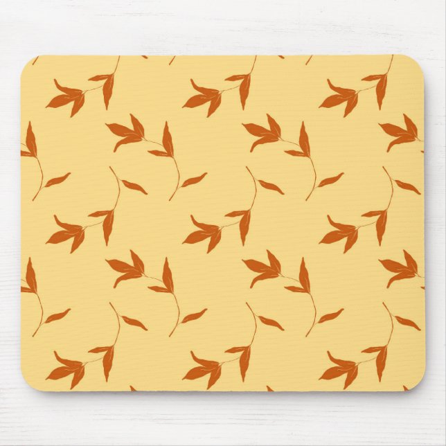 Mousepad Página de Coloração da Flor (Frente)