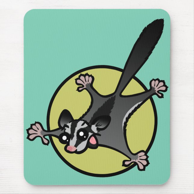 MOUSEPAD PÁGINA DE MOUSE DE GELO DE AÇÚCAR DE BOA CARTÃO (Frente)