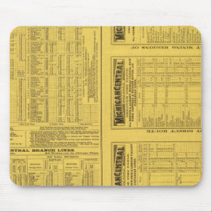 Mousepad Página de Texto da Central de Ferrovia do Michiga