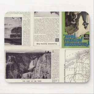 Mousepad Página de Texto do Parque Nacional Yellowstone 2