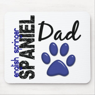 Mousepad Pai 2 do Spaniel de Springer inglês