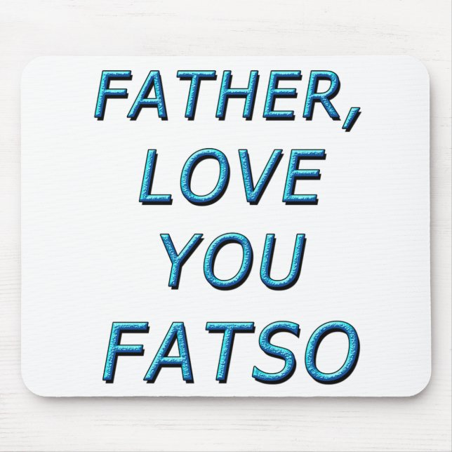 MOUSEPAD PAI, AMO-TE GORDO 1 (Frente)