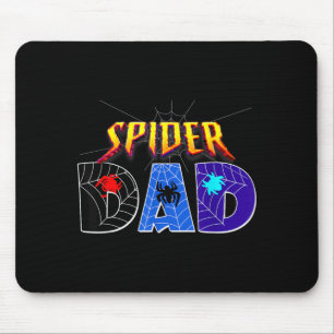 Mousepad Pai Aranha Design Dia dos Pais Família Combinando