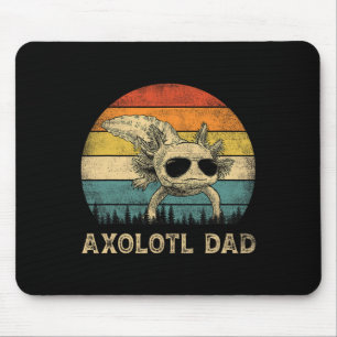 Mousepad Pai Axolote Amantes de Axolote Papai Dia dos Pais 
