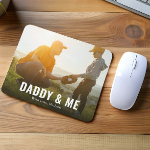 Mousepad Pai da família moderna e eu personalizados