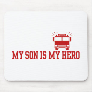 Mousepad Pai da mamã do sapador-bombeiro