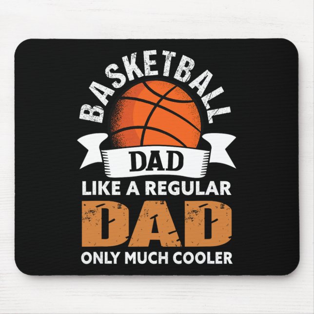 Mousepad Pai de basquete - Pai de basquete divertido (Frente)