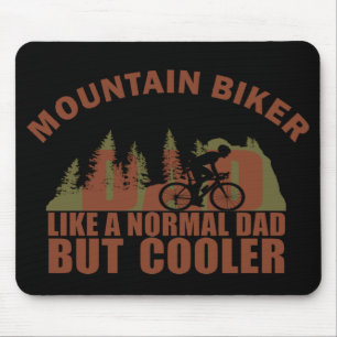 Mousepad Pai de bicicleta de montanha