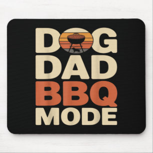 Mousepad Pai de Cachorro Modo Churrasco Engraçado Churrasco