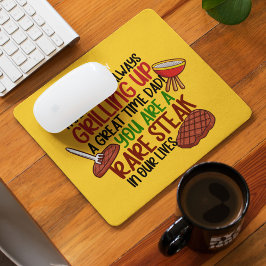 Mousepad Pai de chef Engraçado Personalizado