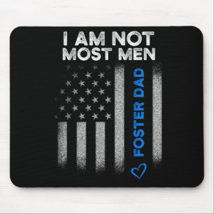 Mousepad Pai de Criança Adotiva A Maioria dos Homens Cuidad