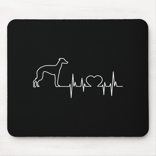 Mousepad pai de galgos italianos e presente de mãe (Frente)