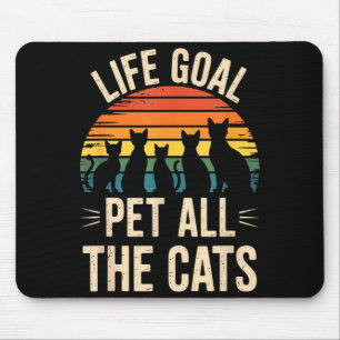 Mousepad Pai de Gato Engraçado Técnico de Veterinário Meta