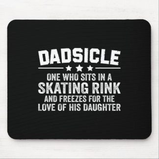 Mousepad Pai de Hockey Masculino Dadinho de Patinação Artís