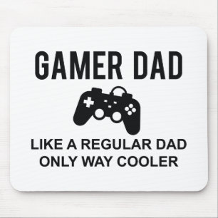 Mousepad Pai De Jogador Como Um Pai Regular Apenas Muito Ma