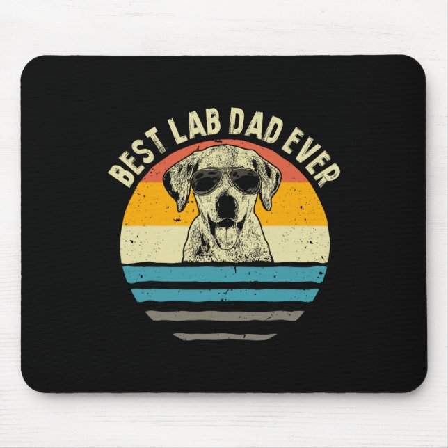 Mousepad Pai De Laboratório Ever Labrador - Presente De Vin (Frente)