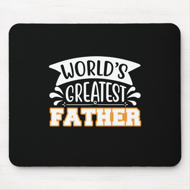 Mousepad Pai de presentes | Maior Pai do Mundo (Frente)