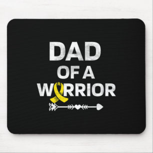 Mousepad Pai De Uma Criança De Consciência DIPG Guerreira