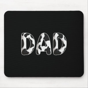 Mousepad Pai De Vaca Família Aniversário Correspondente Dia