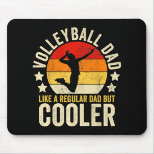Mousepad Pai De Voleibol Como Um Pai Regular, Mas Mais Frio