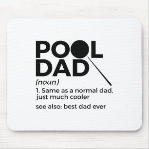 Mousepad Pai Definição de piscina — Bilhetes engraçados Mel