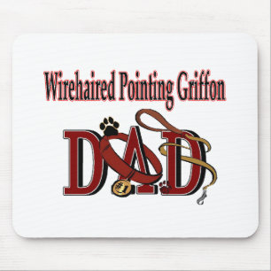 Mousepad Pai do Griffon de Pontuação Cabelo Rijo