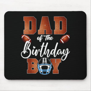 Mousepad Pai do menino aniversariante festa de futebol famí