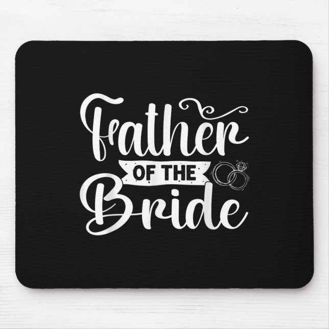 Mousepad Pai Do Noivo Camisa De Despedida De Solteiro Engra (Frente)