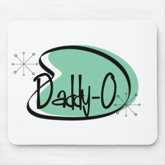 Mousepad pai dos anos 50 ** DADDY-0 ** (Frente)