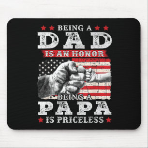 Mousepad Pai É Uma Honra Ser Papa É Pais Imprestáveis Da