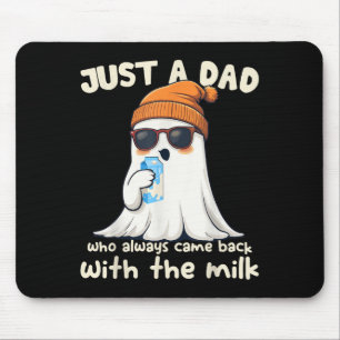 Mousepad Pai Engraçado Boo Halloween Figurino