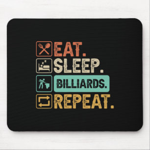Mousepad Pai Engraçado do Billiard Game 9-ball Cue Stick Lo