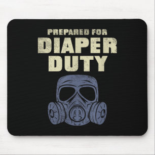 Mousepad Pai Engraçado Preparado Para A Quota De Humor De F