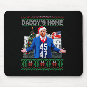 Mousepad Pai Engraçado Trump Horado de Natal Xm