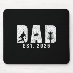 Mousepad Pai Est 2026 Disc Golf Pai para Ser Novo Papai