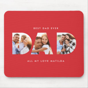 Mousepad Pai foto do presente de criança