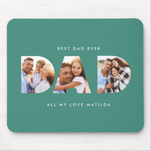 Mousepad Pai foto moderna tipografia